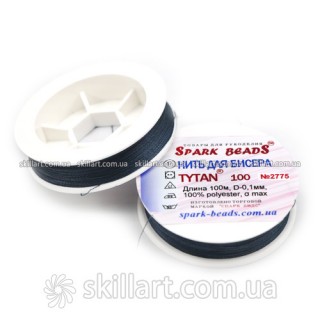 Нитки для бисера Tytan 100 Spark Beads (100м), 2775
